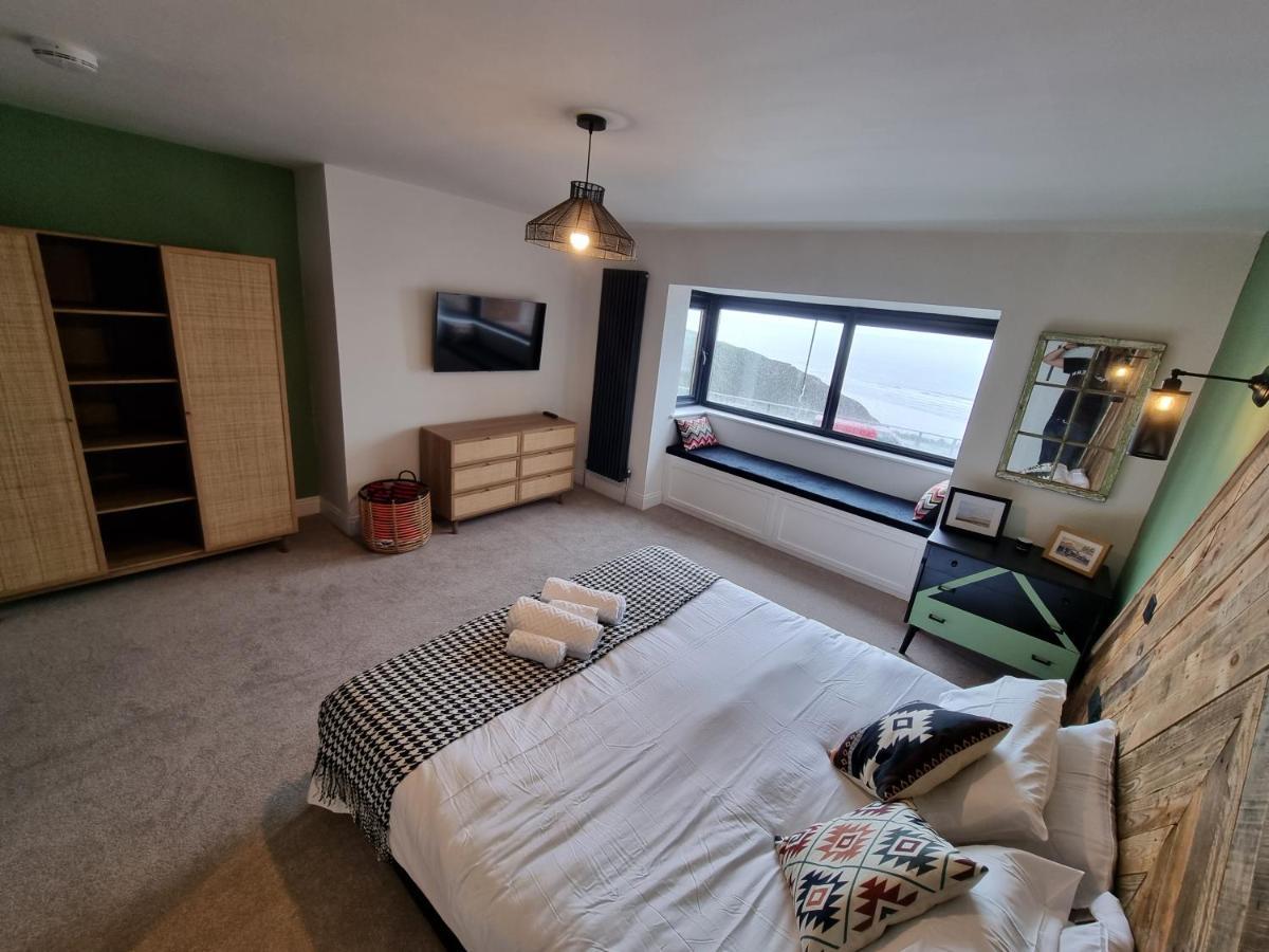 Salt & Surf-Sea Views In Saltburn Apartment Luaran gambar